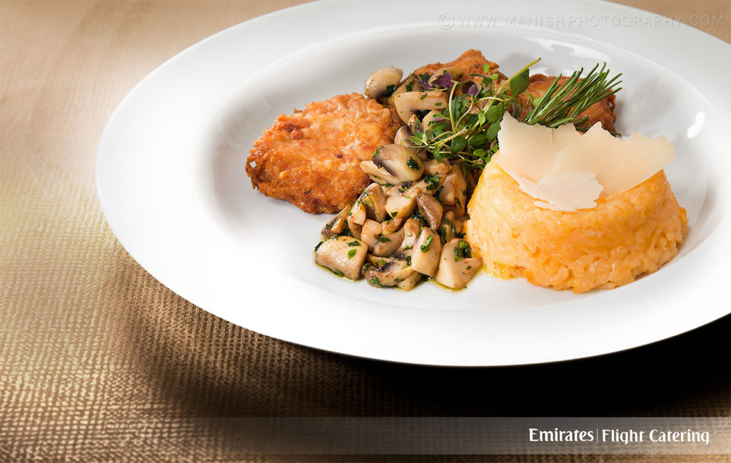 Emirates Flight Catering food photography