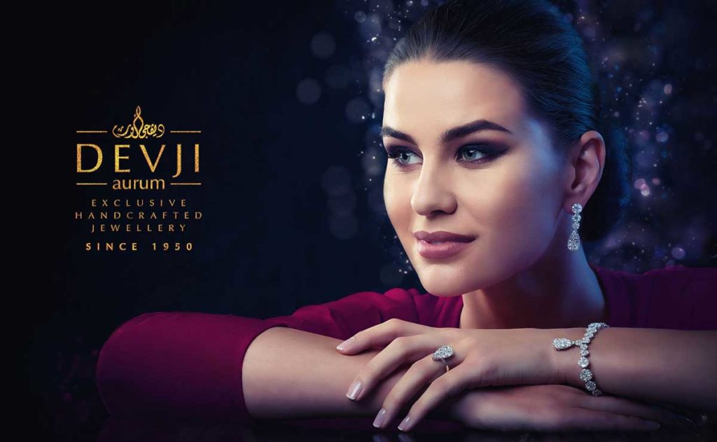 Jewelry on Model Photography for Devji Aurum