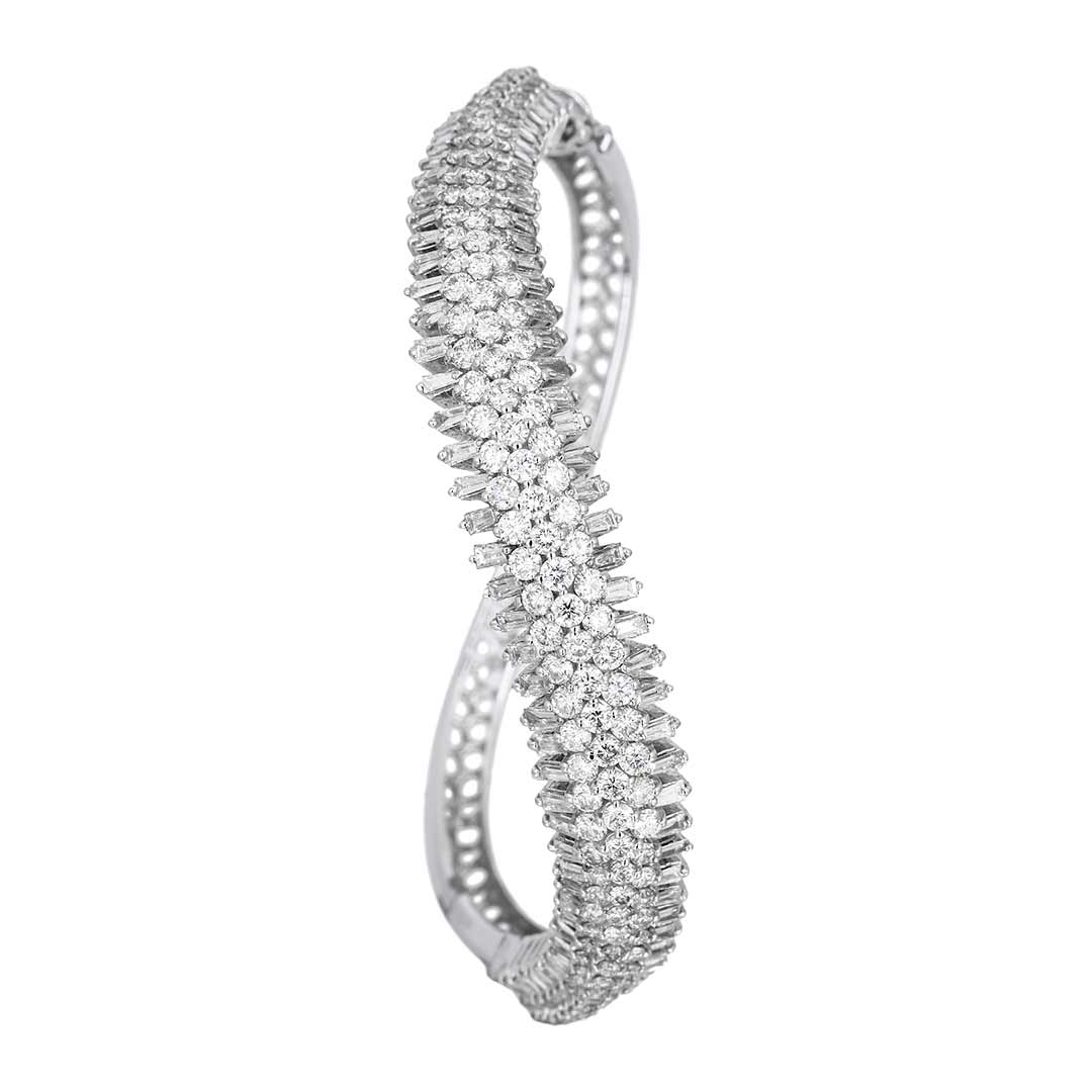 Jewellery Photography in mumbai infinity Diamond Bracelet