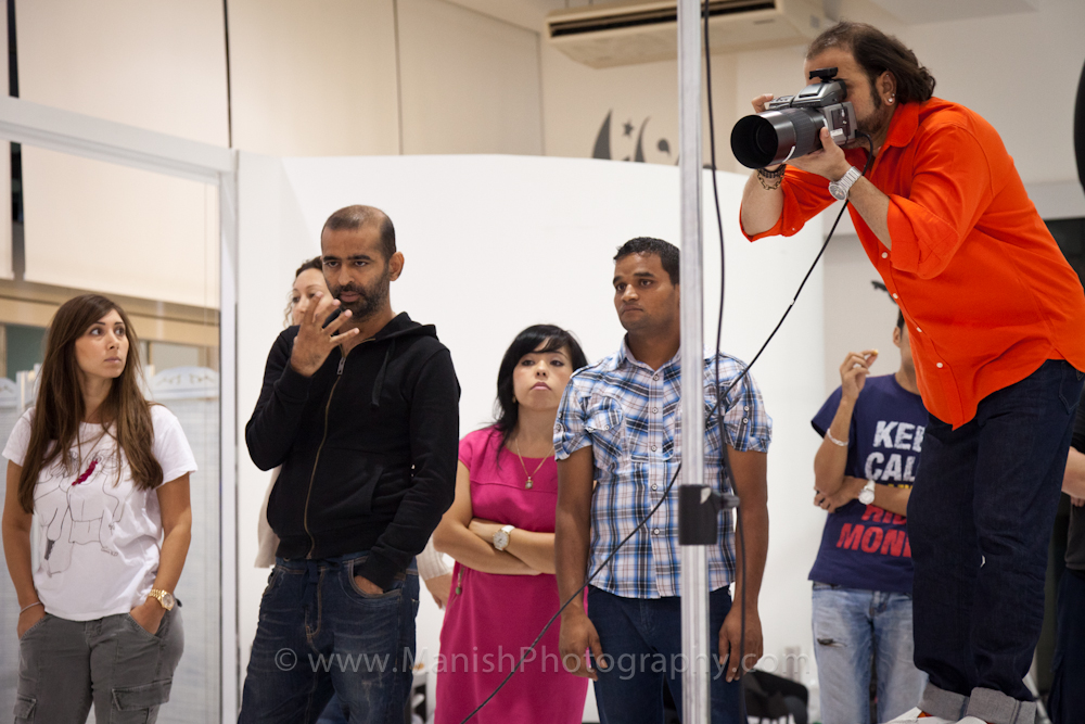 Professional Photographer Manish shooting for Acuvue 3